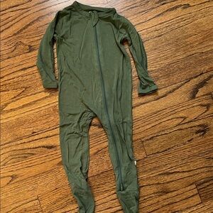 Kyte Baby Zippered Footie in Hunter